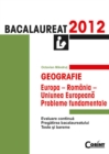 Image for Geografie. Bacalaureat 2012 (Romanian edition)