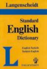 Image for Langenscheidt English-Turkish, Turkish-English Standard Dictionary