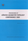 Image for Goukova Geometry-Topology Conf 1993