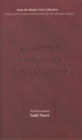 Image for Ramadam, frugality, thanksgiving  : from the Risale-i Nur collection