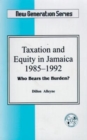 Image for Taxation and Equity in Jamaica 1985-1992