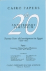 Image for Twenty Years of Development in Egypt, 1977-1997