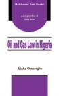 Image for Oil and Gas Law in Nigeria