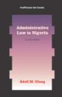 Image for Administrative Law in Nigeria