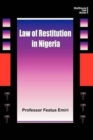 Image for The Law of Restitution in Nigeria