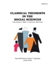 Image for Classical Theorists in the Social Sciences : From Western Ideas to African Realities