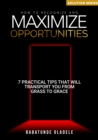 Image for How to Recognize and Maximise Opportunities