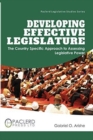 Image for Developing Effective Legislature : The Country Specific Approach to Assessing Legislative Power