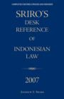 Image for Sriro&#39;s Desk Reference of Indonesian Law 2007
