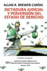 Image for DICTADURA JUDICIAL Y PERVERSION DEL ESTADO DE DERECH0. La Sala Constitucional y la destruccion de la democracia