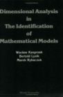 Image for Dimensional Analysis In The Identification Of Mathematical Models