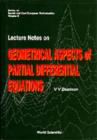 Image for Lecture Notes On Geometrical Aspects Of Partial Differential Equations