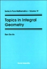 Image for Topics In Integral Geometry