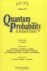 Image for Quantum Probability And Related Topics: Qp-pq (Volume Vii)