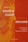 Image for Topics In Nonlinear Analysis And Applications