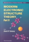 Image for Modern Electronic Structure Theory - Part Ii