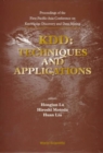 Image for Knowledge Discovery And Data Mining: Techniques And Applications - Proceedings Of The First Pacific-asia Conference