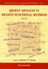 Image for Recent Advances In Density Functional Methods, Part Ii
