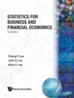 Image for Statistics For Business And Financial Economics