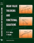 Image for Mean Value Theorems And Functional Equations