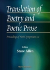 Image for Translation Of Poetry And Poetic Prose - Proceedings Of The Nobel Symposium 110