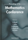 Image for Proceedings Of The Mathematics Conference