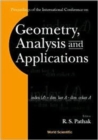 Image for Geometry, Analysis &amp; Applications, Procs Of The Intl Conf