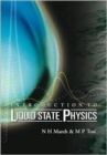 Image for Introduction to liquid state physics