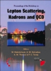 Image for Lepton Scattering, Hadrons And Qcd, Procs Of The Workshop