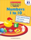 Image for Scholastic Learning Express: Numbers 1 to 10: Grades K-1