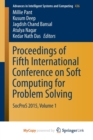 Image for Proceedings of Fifth International Conference on Soft Computing for Problem Solving