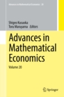 Image for Advances in mathematical economics. : 20