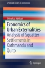 Image for Economics of urban externalities