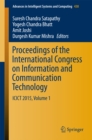 Image for Proceedings of the International Congress on Information and Communication Technology: ICICT 2015. : volume 438