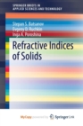 Image for Refractive Indices of Solids