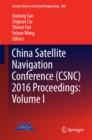 Image for China Satellite Navigation Conference (CSNC) 2016 Proceedings.