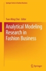 Image for Analytical Modeling Research in Fashion Business