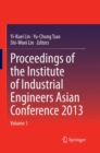 Image for Proceedings of the Institute of Industrial Engineers Asian Conference 2013