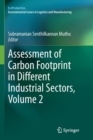 Image for Assessment of Carbon Footprint in Different Industrial Sectors, Volume 2
