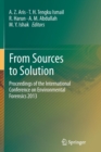 Image for From Sources to Solution : Proceedings of the International Conference on Environmental Forensics 2013