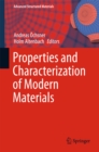 Image for Properties and characterization of modern materials