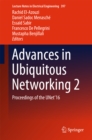 Image for Advances in Ubiquitous Networking 2: Proceedings of the UNet&#39;16