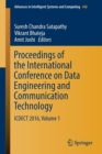 Image for Proceedings of the International Conference on Data Engineering and Communication Technology