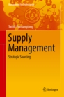 Image for Supply management: strategic sourcing