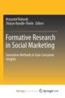 Image for Formative Research in Social Marketing