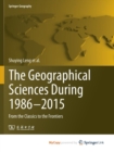 Image for The Geographical Sciences During 1986-2015
