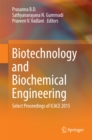 Image for Biotechnology and Biochemical Engineering: Select Proceedings of ICACE 2015