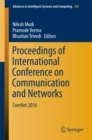 Image for Proceedings of International Conference on Communication and Networks: ComNET 2016