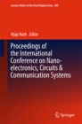 Image for Proceedings of the International Conference on Nano-electronics, Circuits &amp; Communication Systems