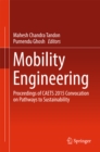 Image for Mobility Engineering: Proceedings of CAETS 2015 Convocation on Pathways to Sustainability